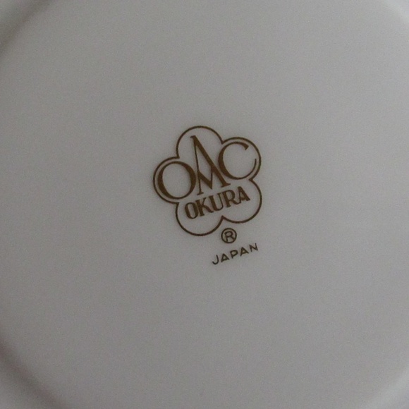 OMC Okura unique 2 tone Gray Tea cup & saucer - Picture 6 of 12